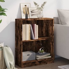 vidaXL Libreria Rovere Fumo