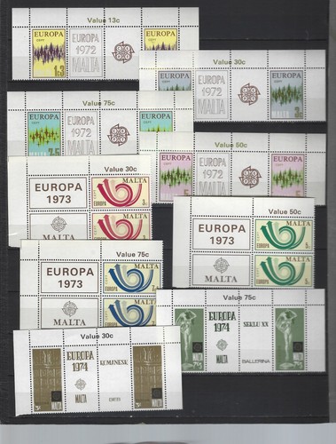 Malta francobolli diversi - 19,