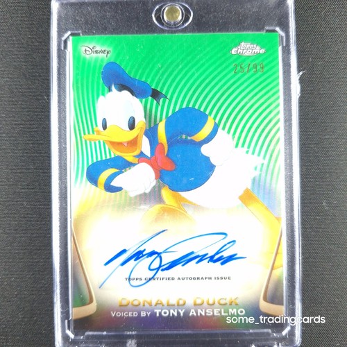 Topps chrome paperino auto - topps,