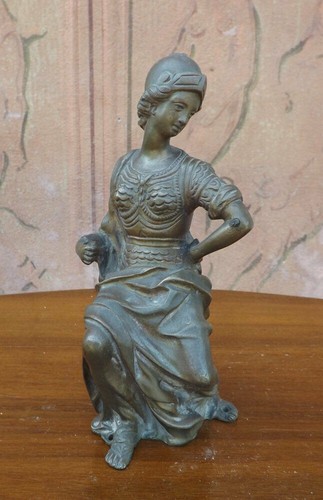 Scultura bronzo figura di - bronzo,