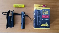 Nitecore E4K  - Torcia LED - batteria 21700 usb-c ricaricabile