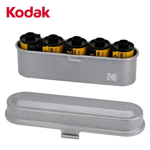 Kodak 35mm film case storage - film,
