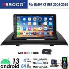 Autoradio DAB Carplay per BMW X3 E83 2006-2010 Android13 4+64G Type-C Navi BT FM