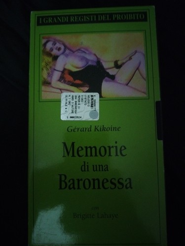 Memorie una baronessa vhs - memorie,