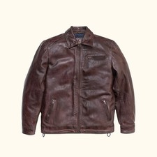 Giacca di pelle Cafe Racer