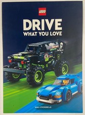Lego - Wall Stickers. Drive what you love. Feld Motosport, 2021.
