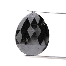 4,94 Ct Diamante Naturale Nero