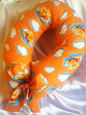 CUSCINO PER ALLATTAMENTO CM 180 WINNIE POOH IDEA REGALO PERSONALIZZATO NOME BEBE