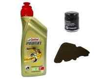 KIT/TAGLIANDO PIAGGIO LIBERTY 4T 125 2006 2007 CASTROL 10W40 FILTRI OLIO ARIA