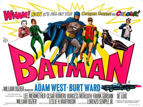 Batman raro poster - (1966),