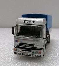 IVECO Eurotech - Modellino autocarro telone vintage scala 1:43, Italia 1990