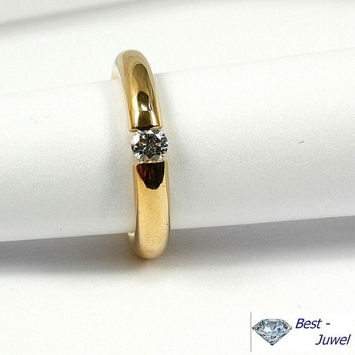 Anello spannoptik 750 oro 18 - "spannoptik",