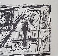 Ercole PIGNATELLI (Lecce, 1935) OPERA Stampa Litografica LITOGRAFIA Collezione