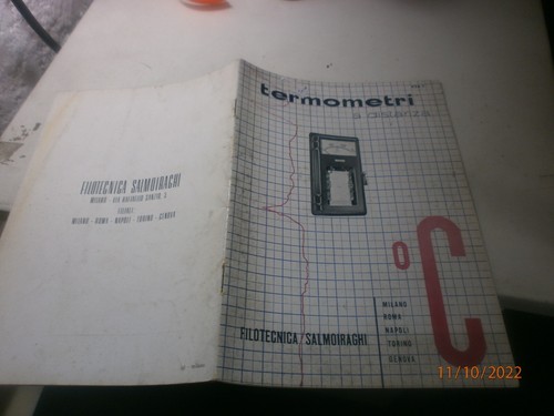 Termometri distanza brochure - termometri,