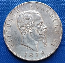 MONETA REGNO V.E.II 5 LIRE