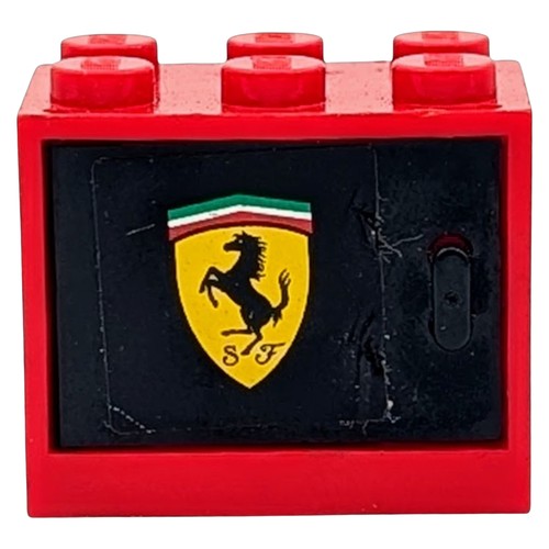 Lego rosso nero ferrari - rosso/nero,