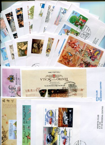 San marino fdc - venetia, 2004