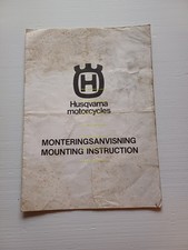 Husqvarna 1982 manuale
