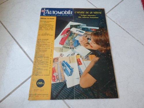 Magazine automobile 155 - 155, 1959