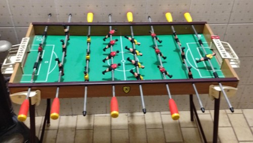 Gioco vintage calciobalilla