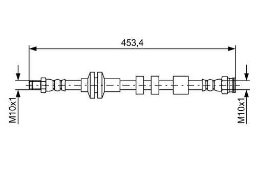 Tubo freno bosch 987 - 987, 481