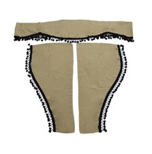 Tende In Velluto Beige Con