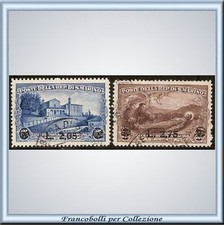 1936 San Marino San Francesco n. 208/209 Usati