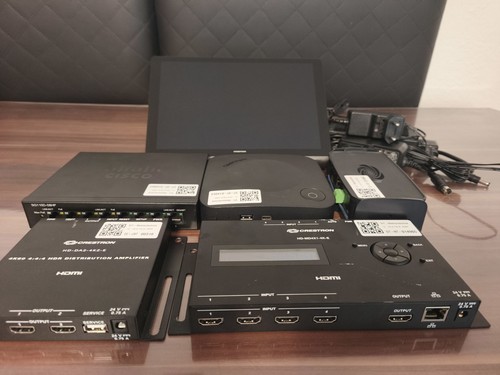 Crestron smart room set con - room,