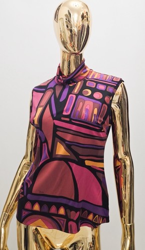 Top emilio pucci seta - top,