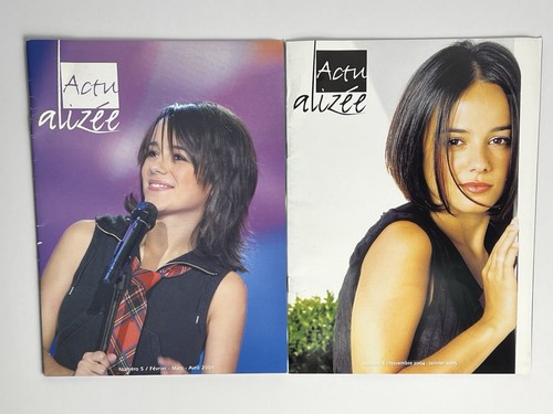 Alizee actu magazines number - alizee,