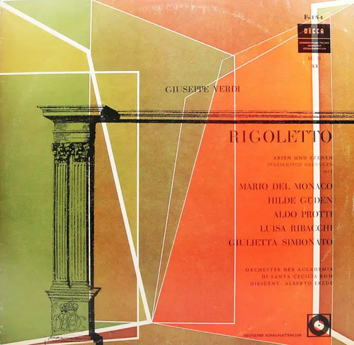 Giuseppe verdi mario del - lp,