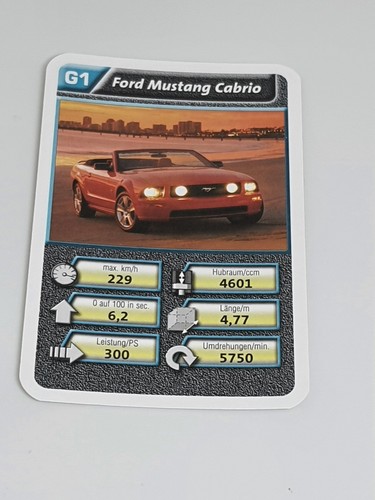 Ford mustang cabrio scheda - -,