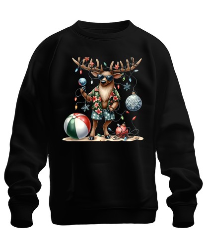 Renna natale divertente hawaii - renna,