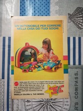  PUBBLICITA' CARTACEA ORIGINALE ADVERTISING BAMBOLA "IRIDELLA" MATTEL anni 80 