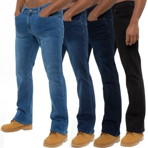 Jeans bootcut uomo kruze - da, in