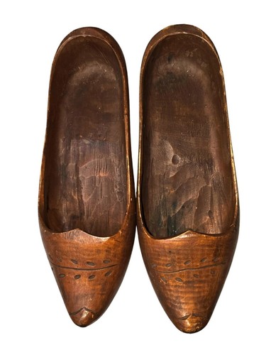 Zoccoli vintage legno - zoccoli, in