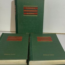 Dizionario Enciclopedico Moderno tre Volumi Illustrato Labor