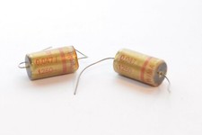 Coppia di condensatori carta