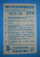 FIGURINA PANINI CALCIATORI