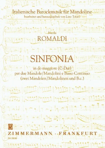 Sinfonia maggiore partitura - c,