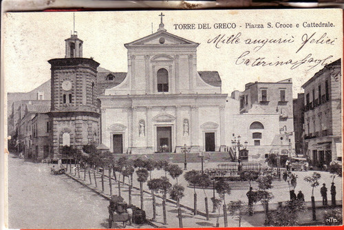 Cartolina torre del greco - ,