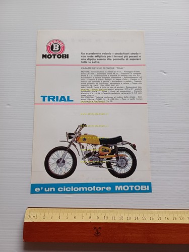 Motobi trial 1970 depliant - 1970,
