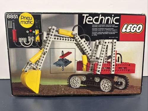 Lego 8851 technic escavatore - lego,