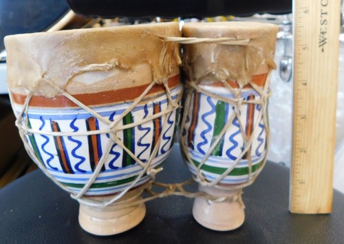Set bongo pelle grezza - bongo,