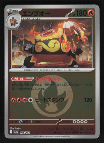 Emboar giapponese quasi nuovo