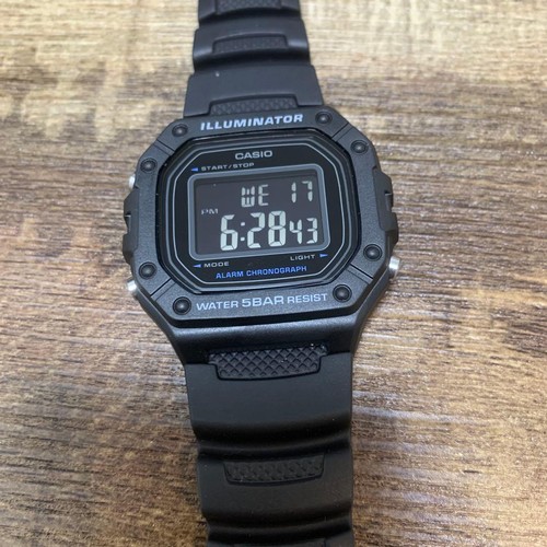 Casio w218 digital watch main - casio,