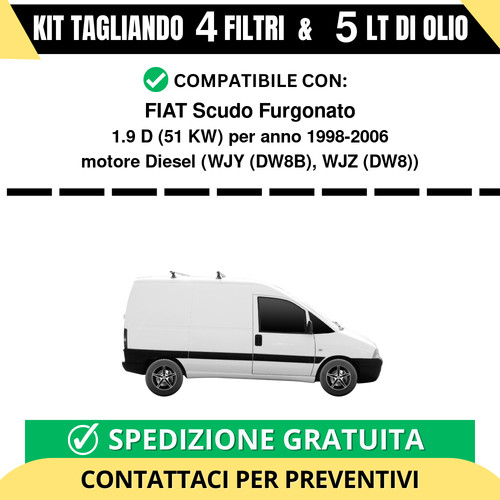 Tagliando per fiat - fiat, scudo