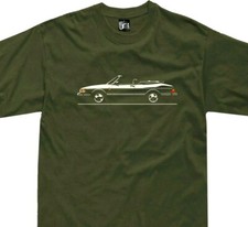 T-shirt per tifosi saab 900
