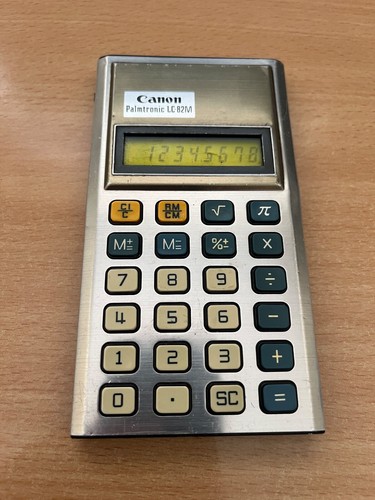 Calcolatrice canon palmtronic - calcolatrice,