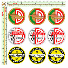 Adesivi targa ducati meccanica